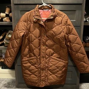 J Crew quilted puffer